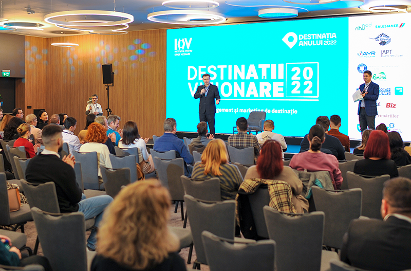 În toamna 2023, nu ratați ediția a II-a Destinații Vizionare, Prima Conferință-Eveniment de Management și Marketing de Destinație din România