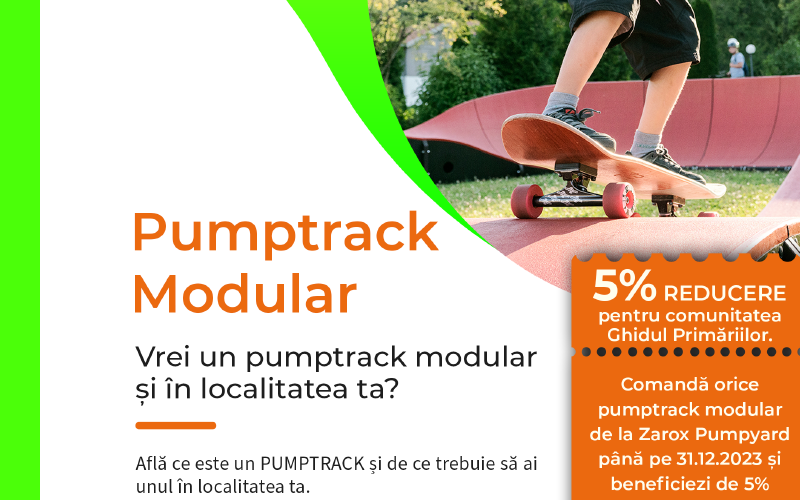 Vrei un pumptrack modular și în localitatea ta?