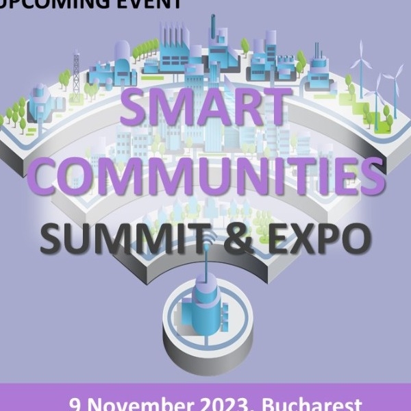 Smart Communities Summit & Expo, 9 noiembrie, Bucuresti