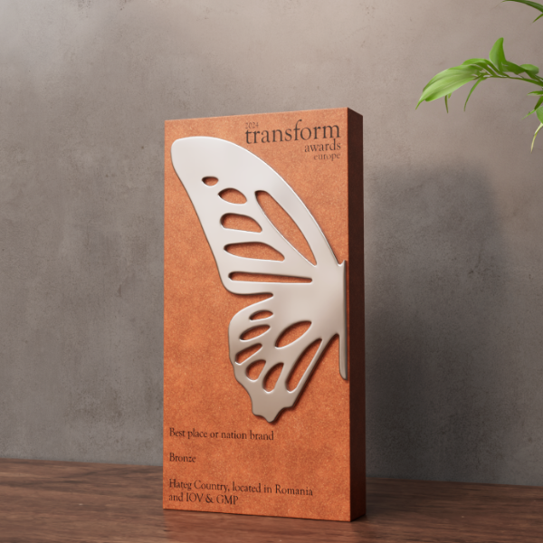 Brandul turistic al Țării Hațegului, premiat cu bronz la competiția europeană de branding Transform Awards