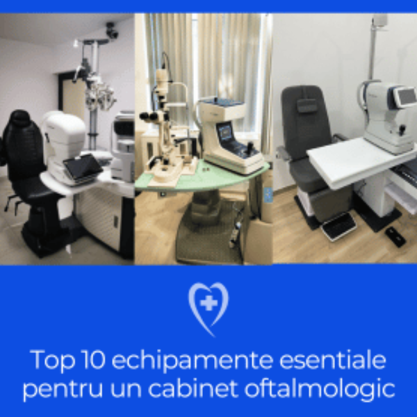 Top 10 echipamente esentiale pentru un cabinet oftalmologic