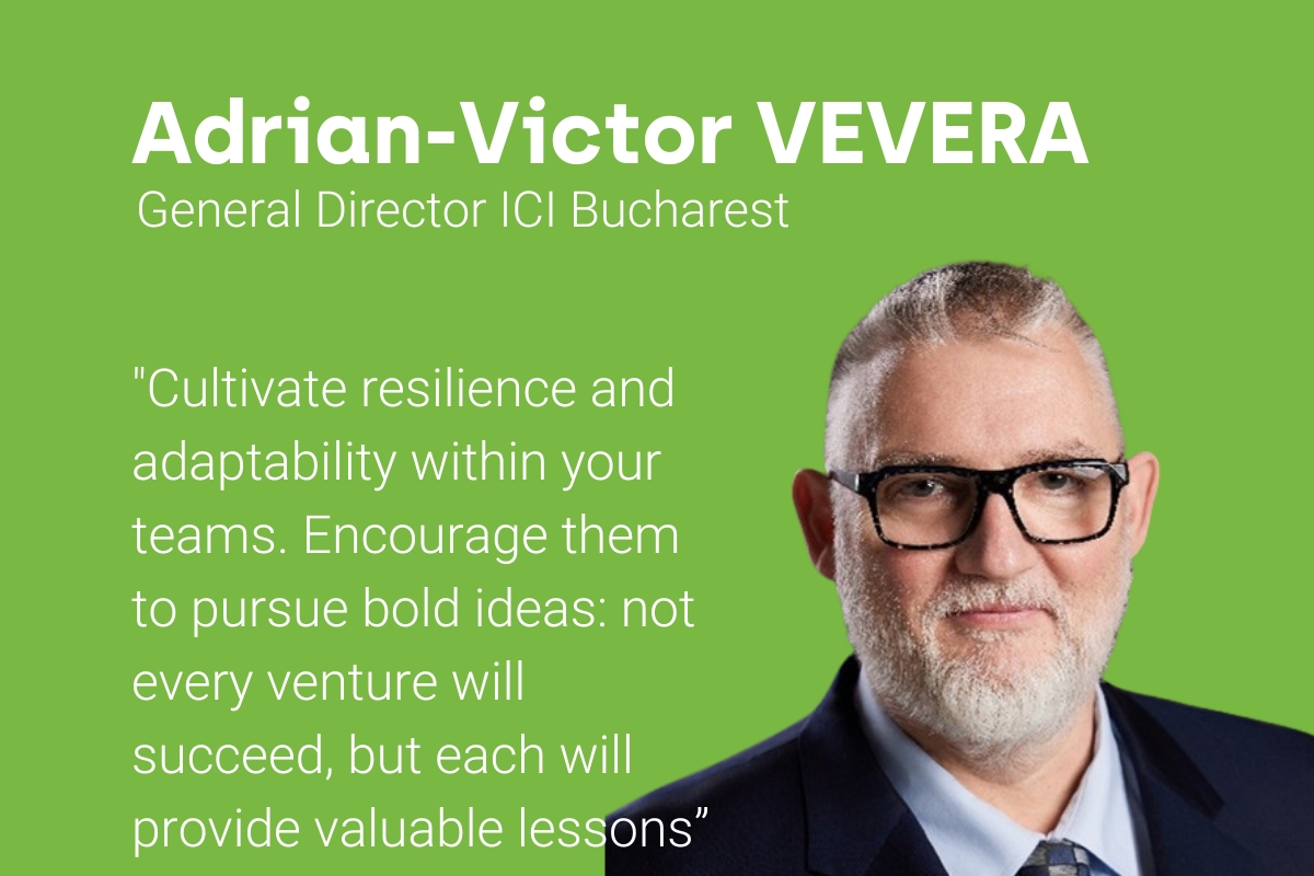Testimonial from Adrian-Victor VEVERA, General Director ICI Bucharest