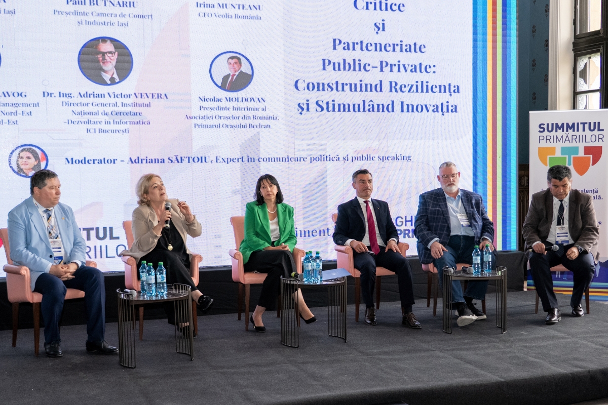 PANEL Infrastructuri Critice și Parteneriate Public - Private la SUMMITUL Primăriilor 2025, Iași