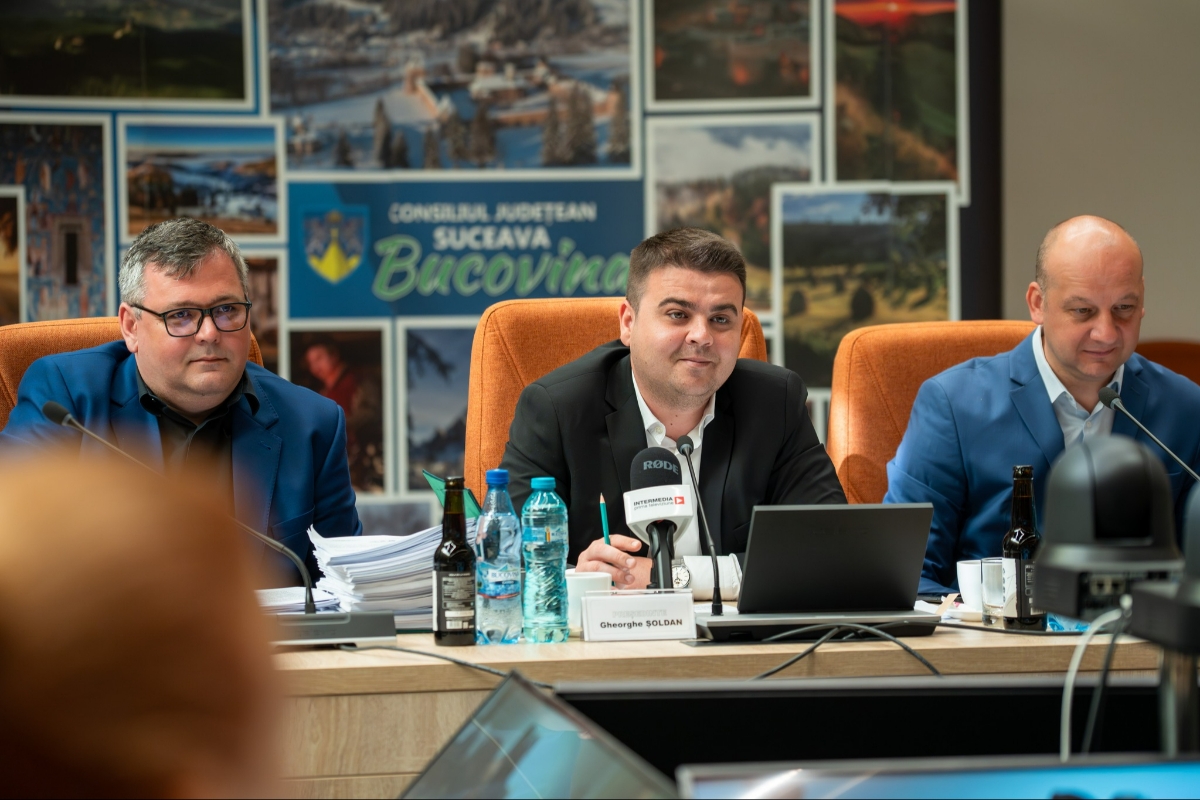 Un nou început pentru județul Suceava, cu cel mai tânăr președinte de Consiliu Județean din țară