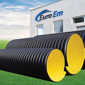 EuroEm – lider pe piața de țevi corugate din polietilenă de înaltă densitate din România
