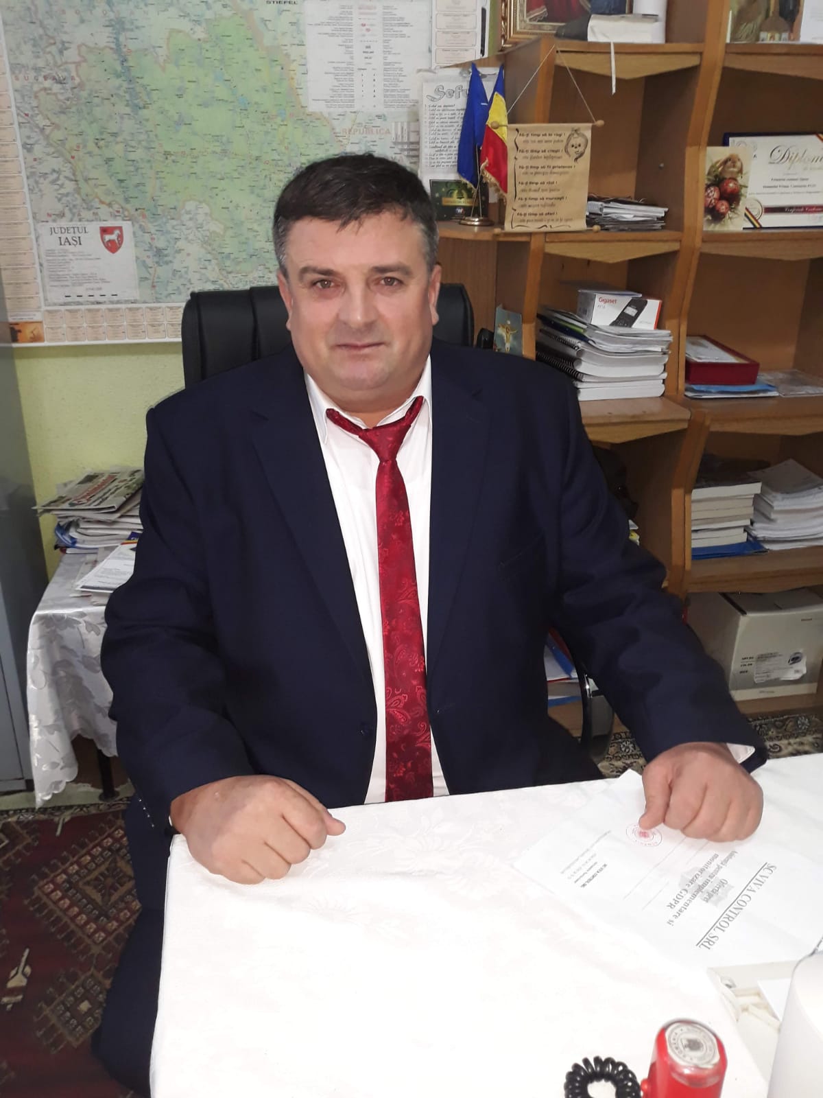 BILANȚ DE MANDAT 2016 – 2020:  Constantin Puiu , primarul comunei Șipote, județul Iași