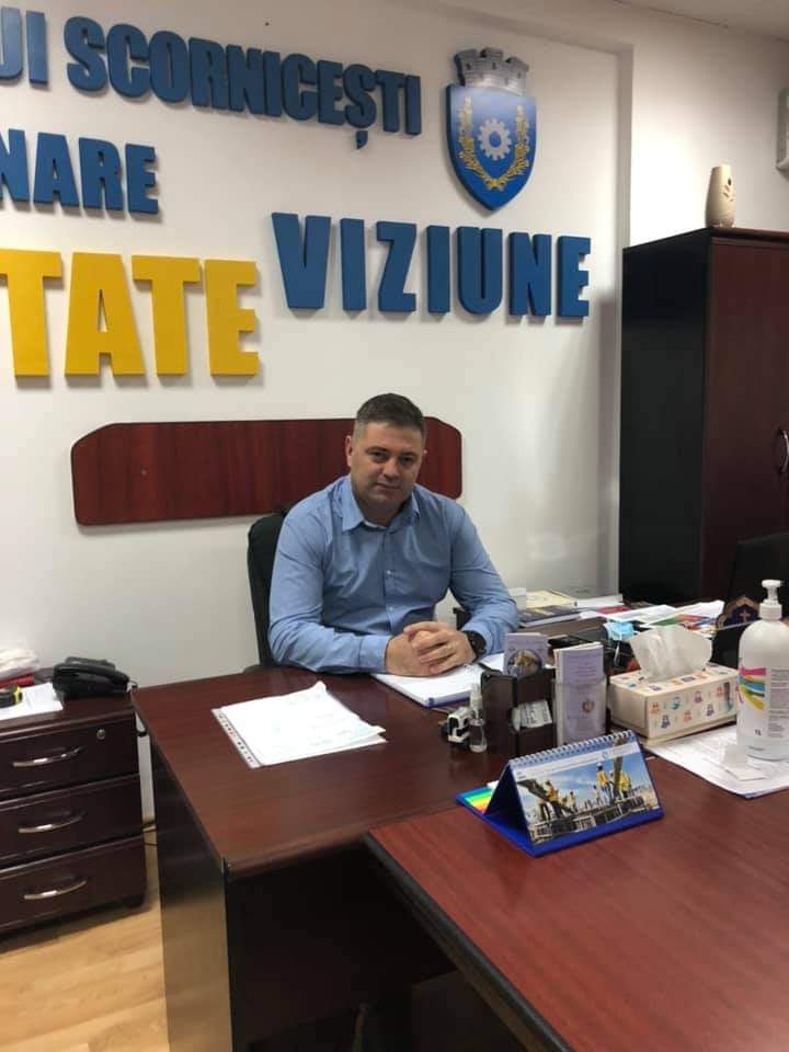 Viziune de primar: Tudor Daniel, primarul orașului Scornicești, județul Olt