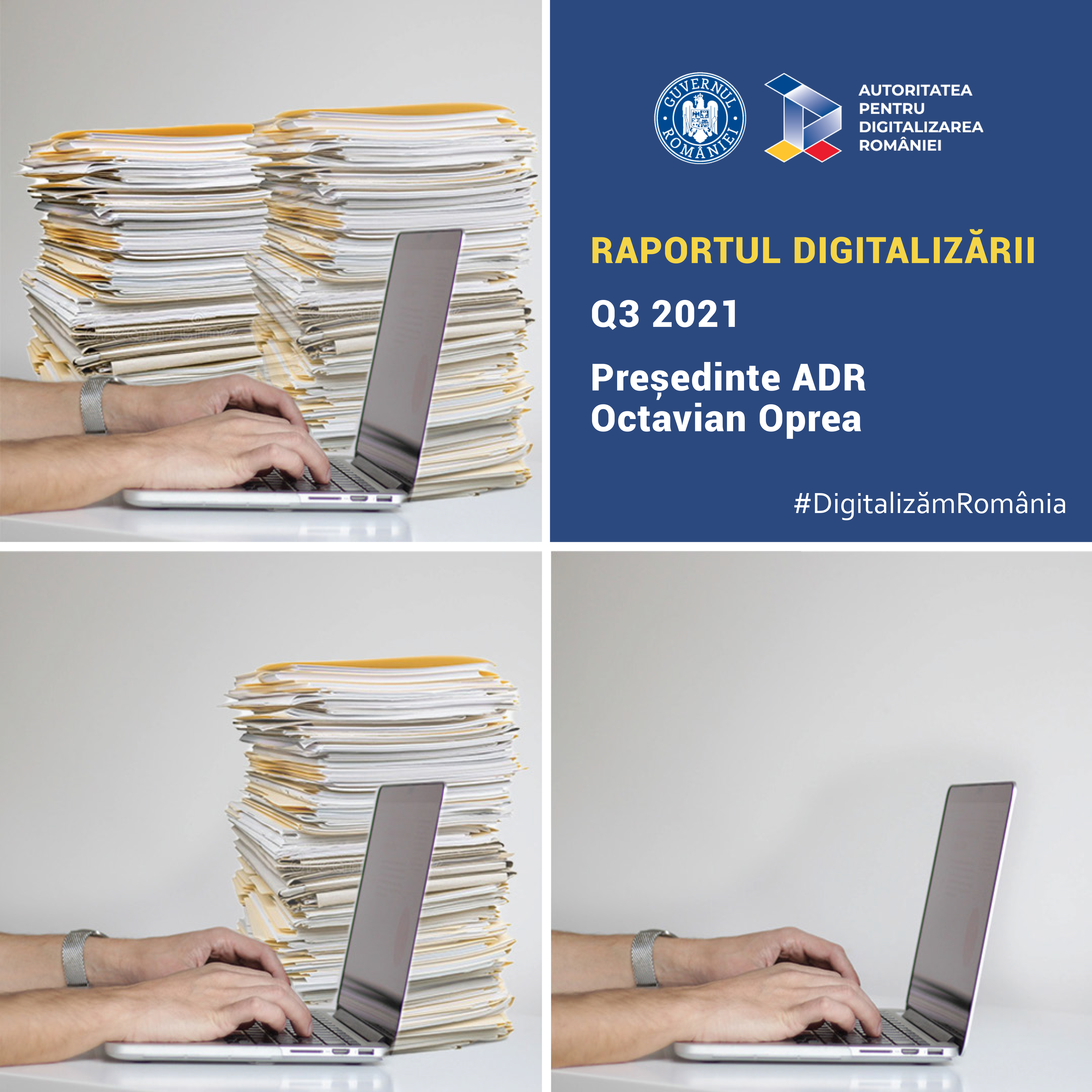 Comunicat de presă | Raportul Digitalizării - activitatea ADR în trimestrul trei al acestui an