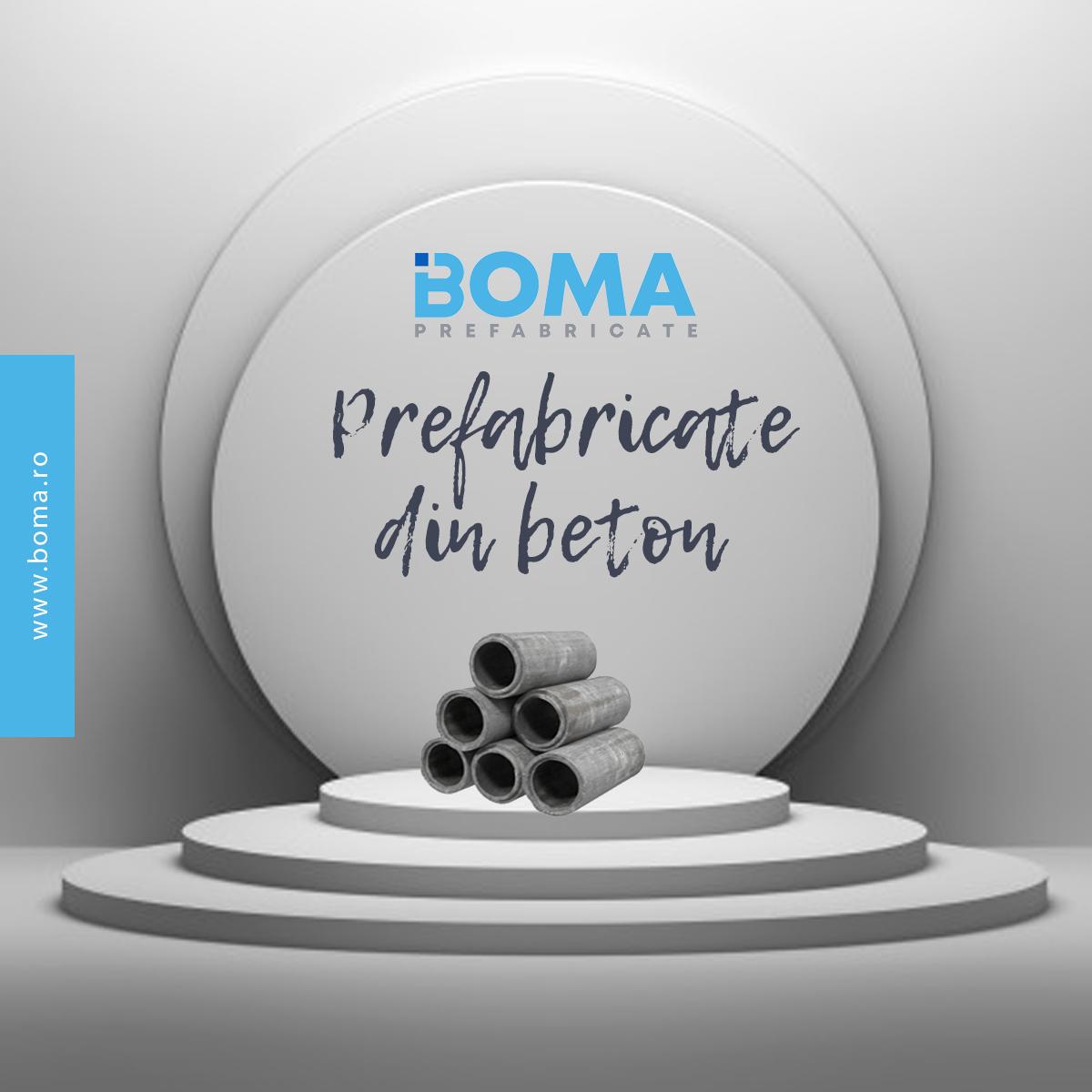 Soluții SMART pentru proiectele de infrastructură apă și canalizare:  Prefabricate din beton vibropresat BOMA