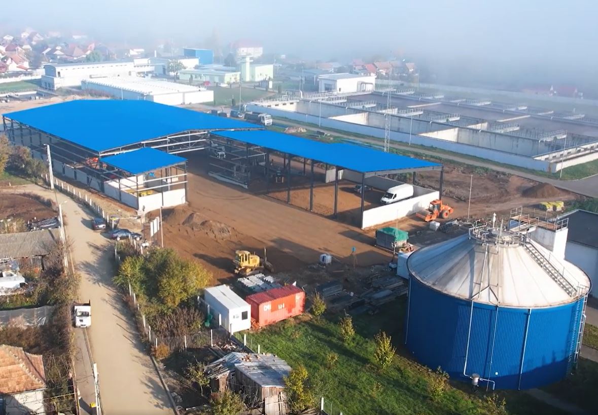 Status proiect: Stația de compostare a nămolului Câmpia Turzii