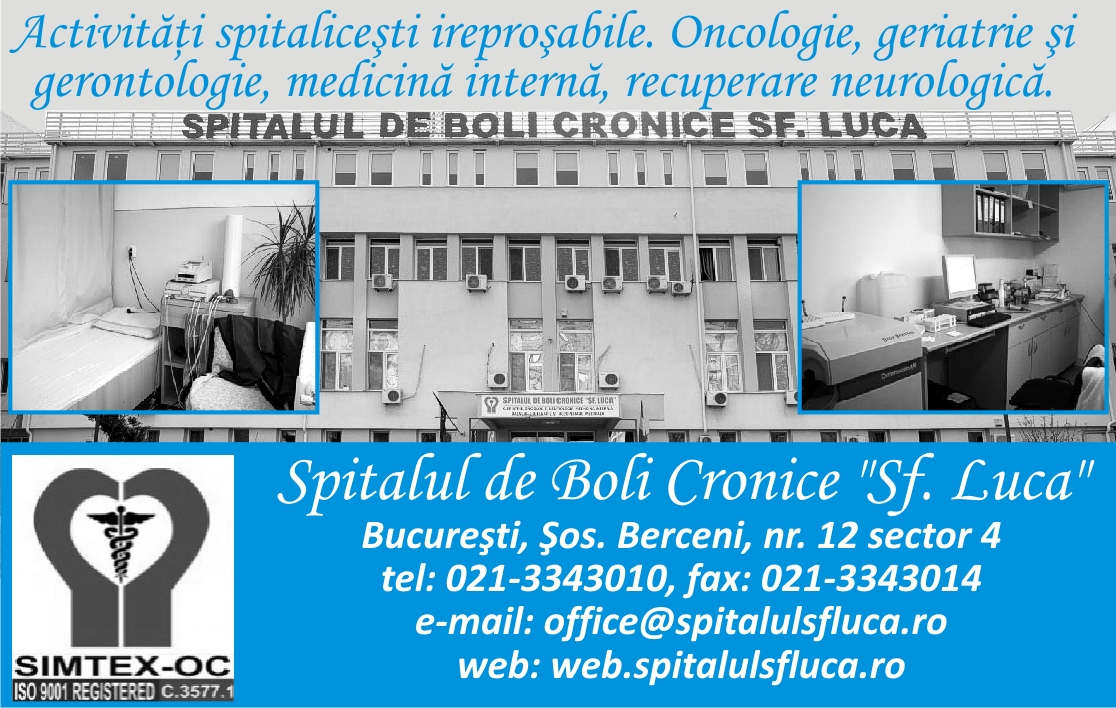 SPITALUL DE BOLI CRONICE 'SFÂNTUL LUCA'