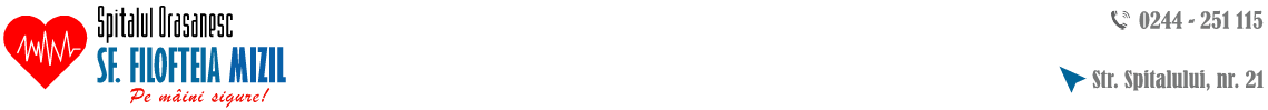 SPITALUL ORĂȘENESC 'SF. FILOFTEIA' MIZIL