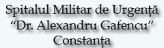 SPITALUL MILITAR DE URGENȚĂ 'DR. ALEXANDRU GAFENCU' CONSTANȚA