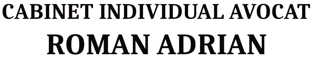 CABINET INDIVIDUAL AVOCAT - ROMAN ADRIAN