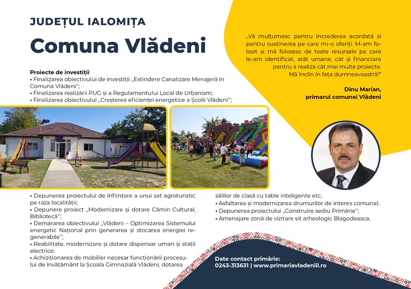 PRIMĂRIA VLĂDENI