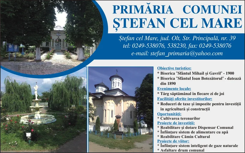 PRIMĂRIA ŞTEFAN CEL MARE