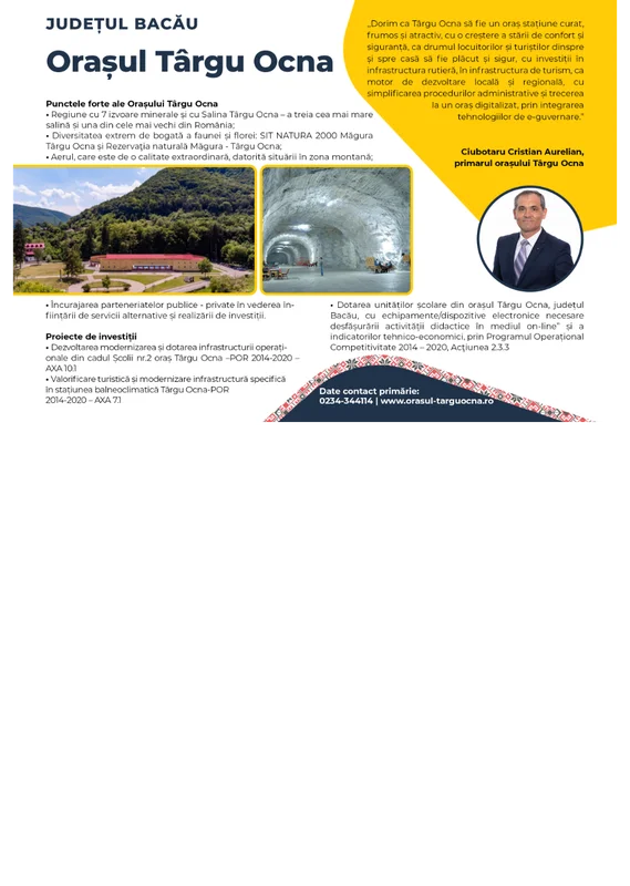 PRIMĂRIA TÂRGU-OCNA