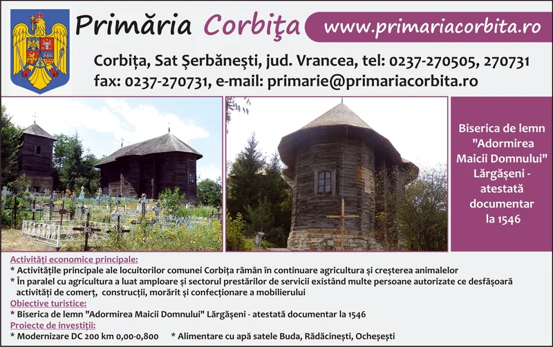 PRIMĂRIA CORBIŢA