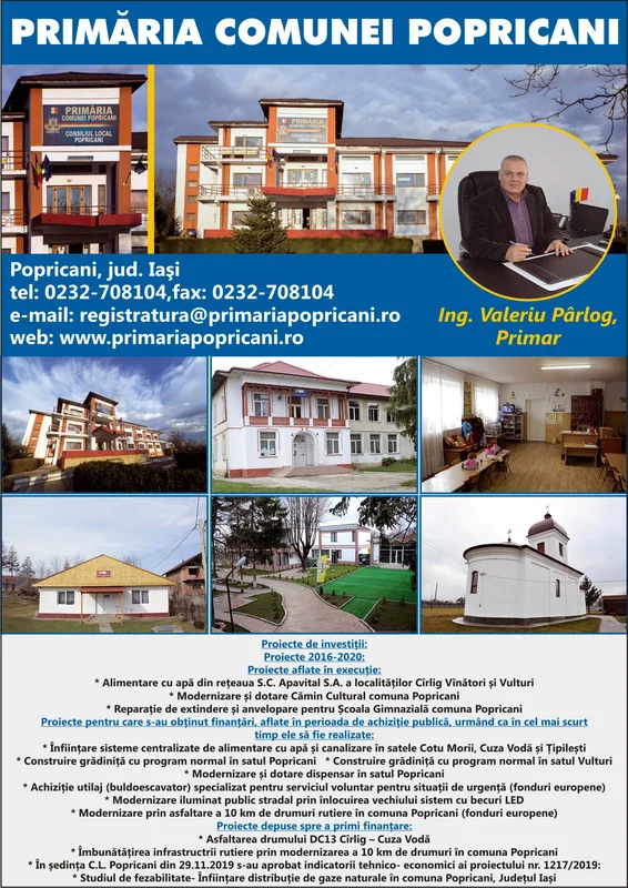 PRIMĂRIA POPRICANI