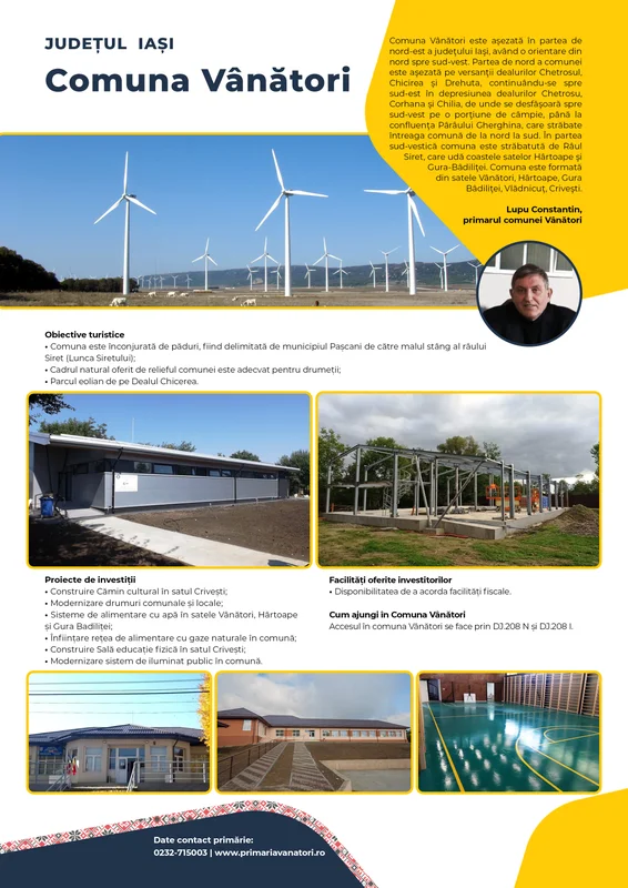 PRIMĂRIA VÂNĂTORI