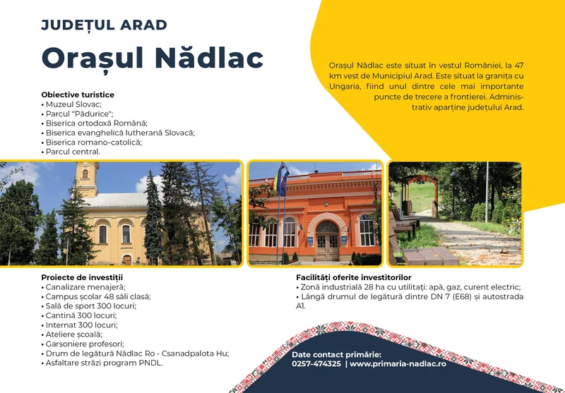 PRIMĂRIA ORAȘULUI NĂDLAC
