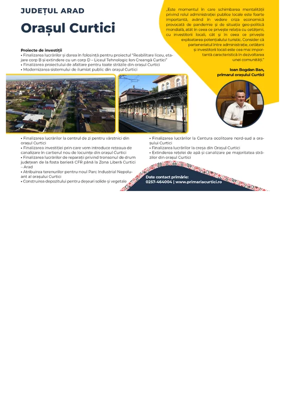 PRIMĂRIA CURTICI