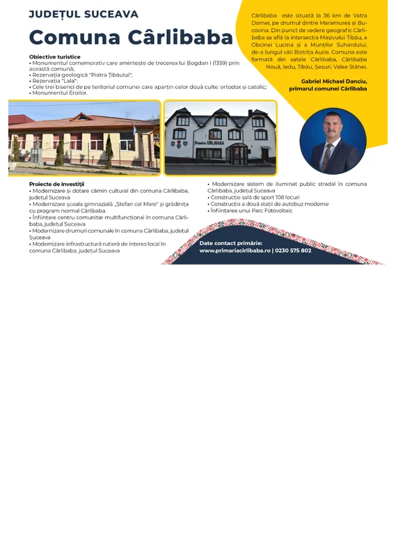 PRIMĂRIA CÂRLIBABA