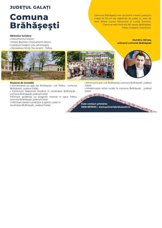 PRIMĂRIA BRĂHĂŞEŞTI