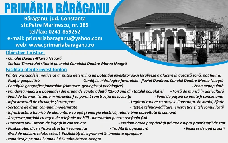 PRIMĂRIA BĂRĂGANU