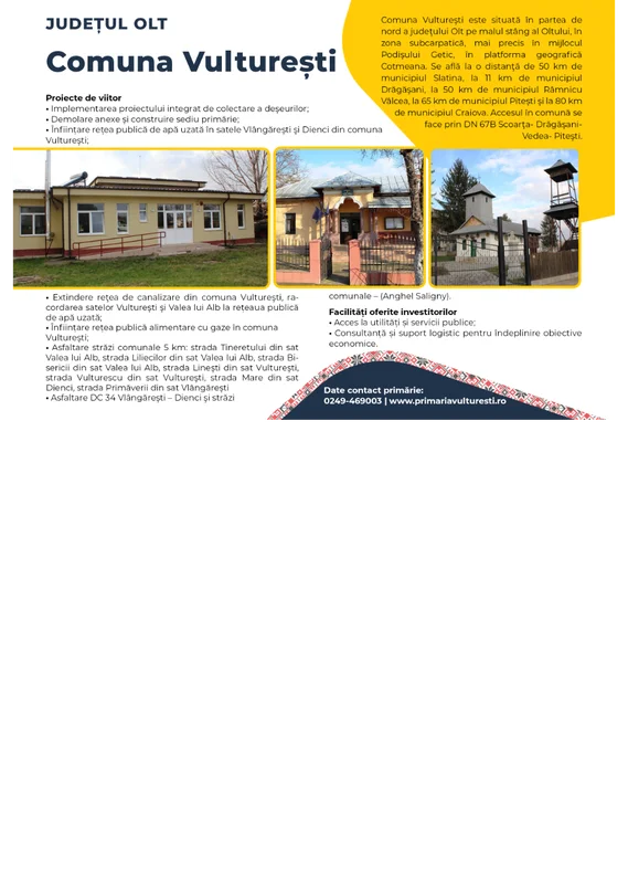 PRIMĂRIA VULTUREŞTI