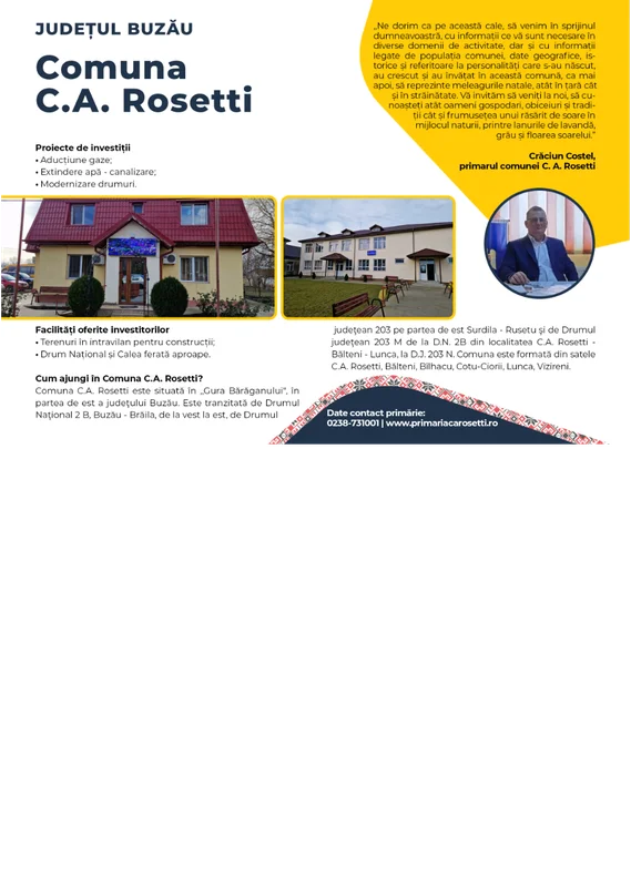 PRIMĂRIA C.A. ROSETTI