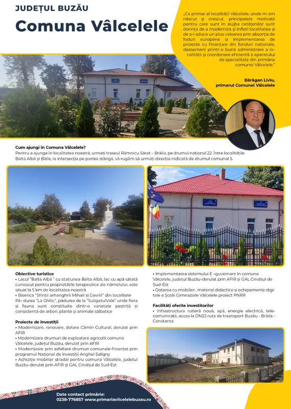 PRIMĂRIA VÂLCELELE