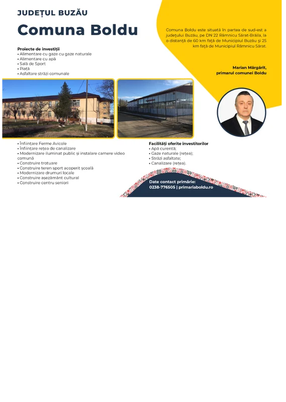 PRIMĂRIA BOLDU