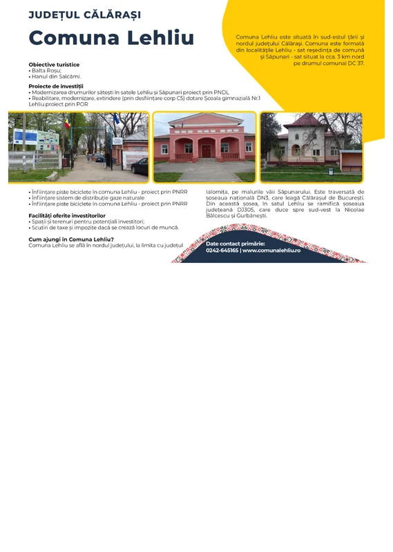 PRIMĂRIA LEHLIU