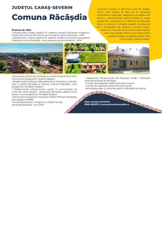 PRIMĂRIA RĂCĂŞDIA