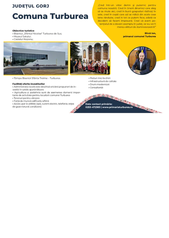 PRIMĂRIA TURBUREA