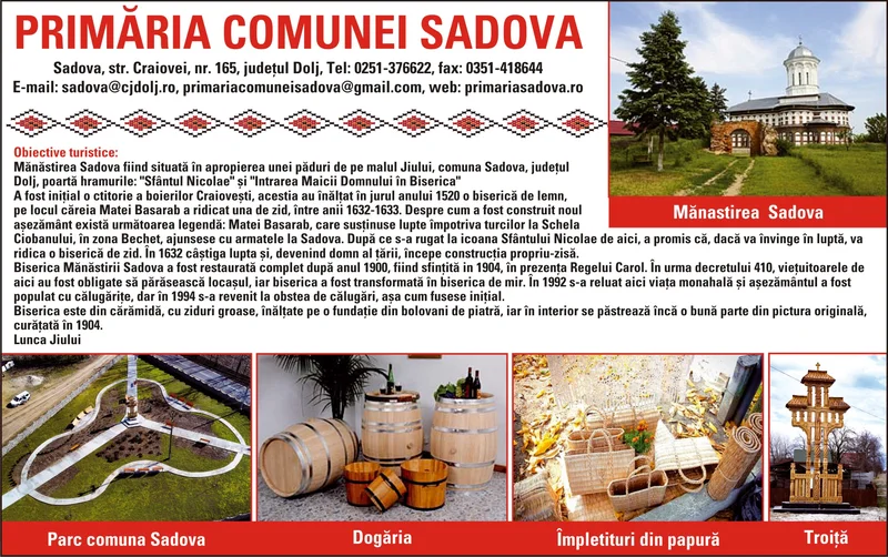 PRIMĂRIA SADOVA