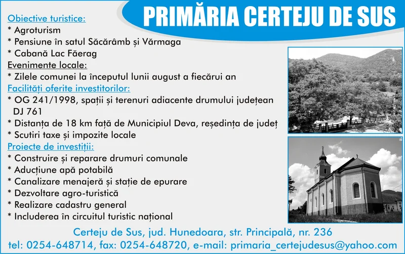PRIMĂRIA CERTEJU DE SUS