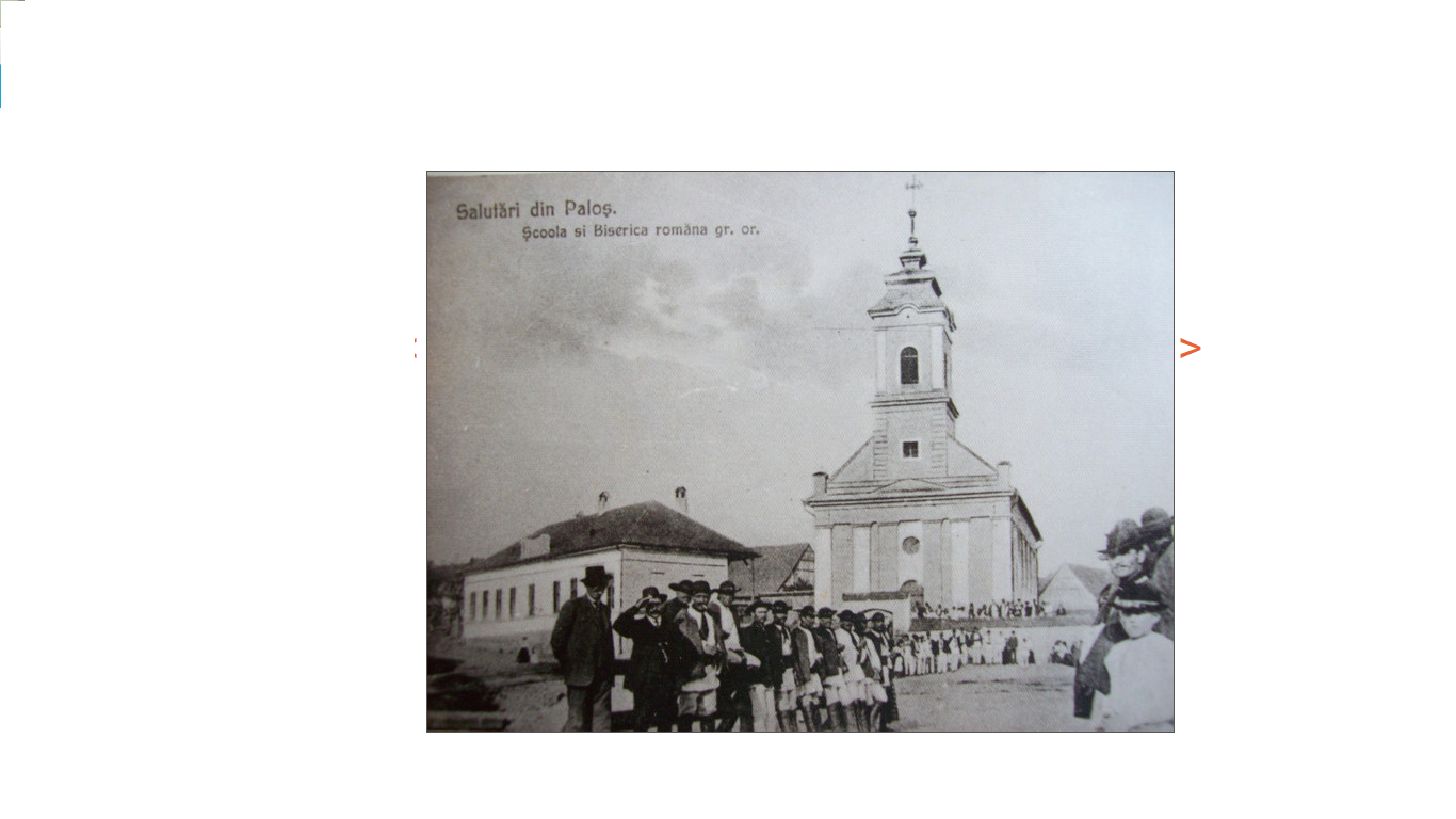 Biserica ortodoxă din Paloş 1910
