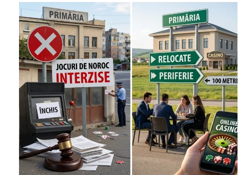 Sălile de jocuri, decizia ajunge la primării. Interdicție totală sau reglementare inteligentă?