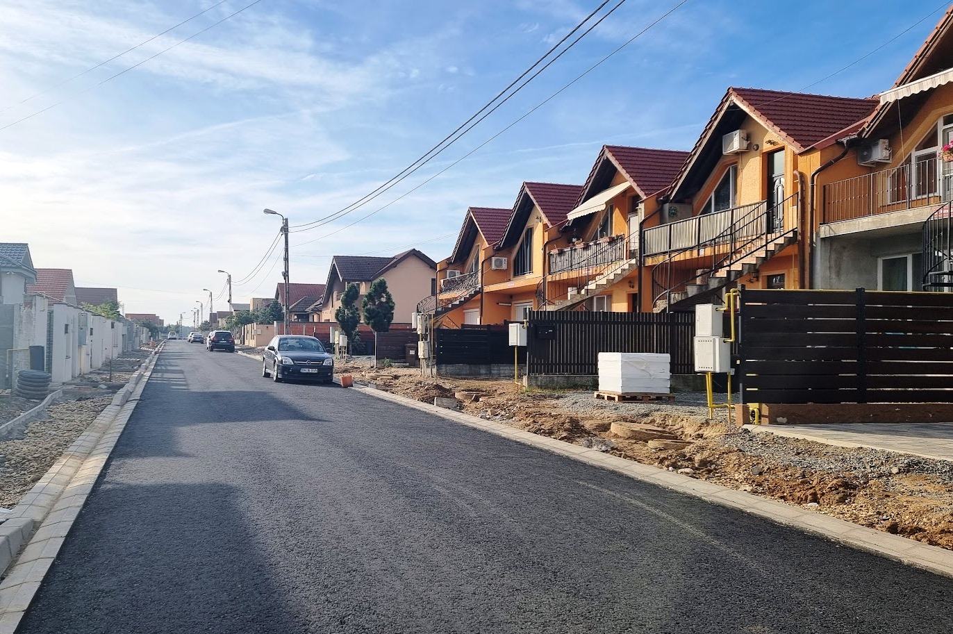 Se modernizează strada Dumitru Chirilă din cartierul Grigorescu