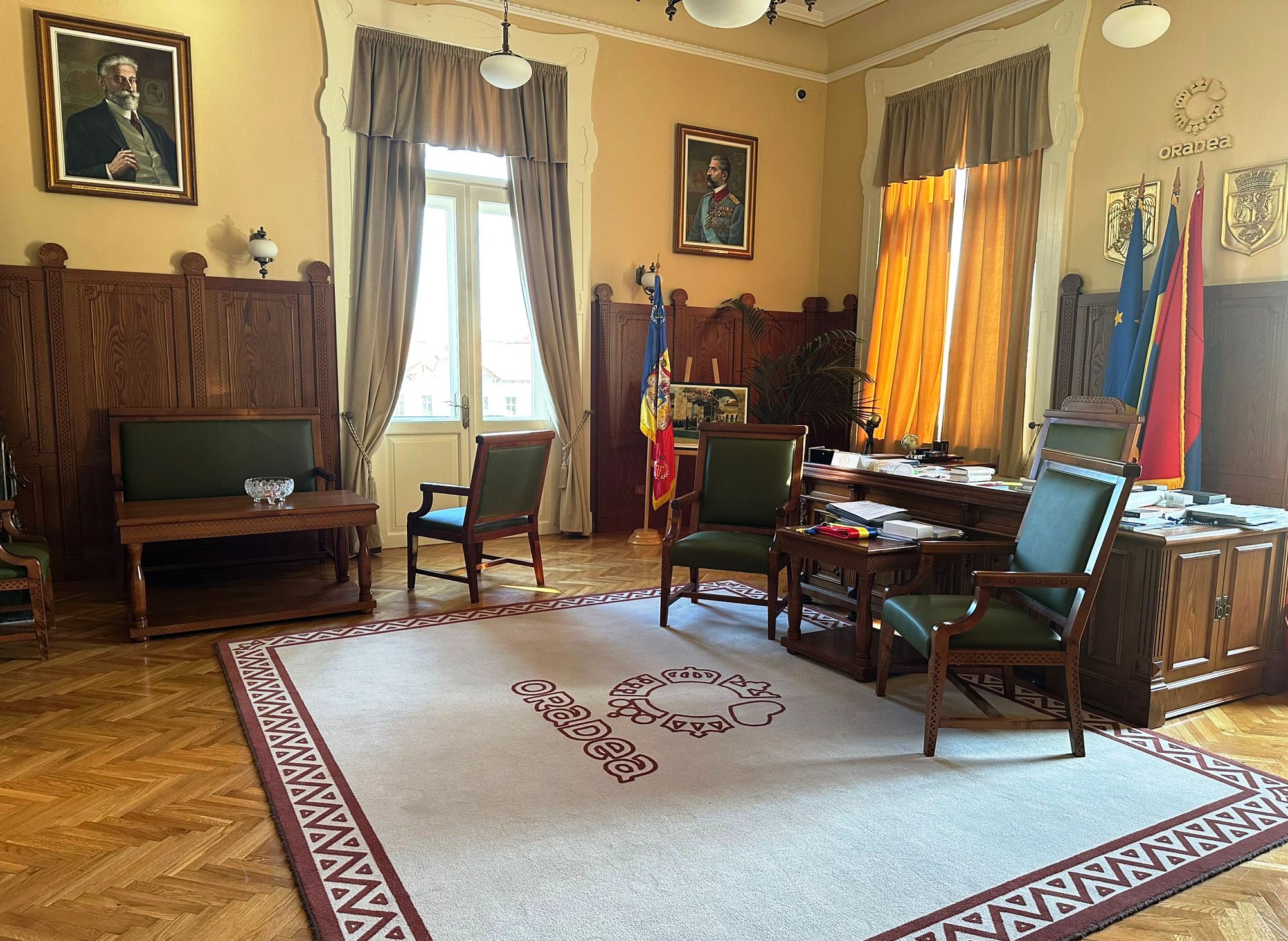 Biroul primarului va putea fi vizitat în cadrul expoziției „Centenarul Constituției României Mari”