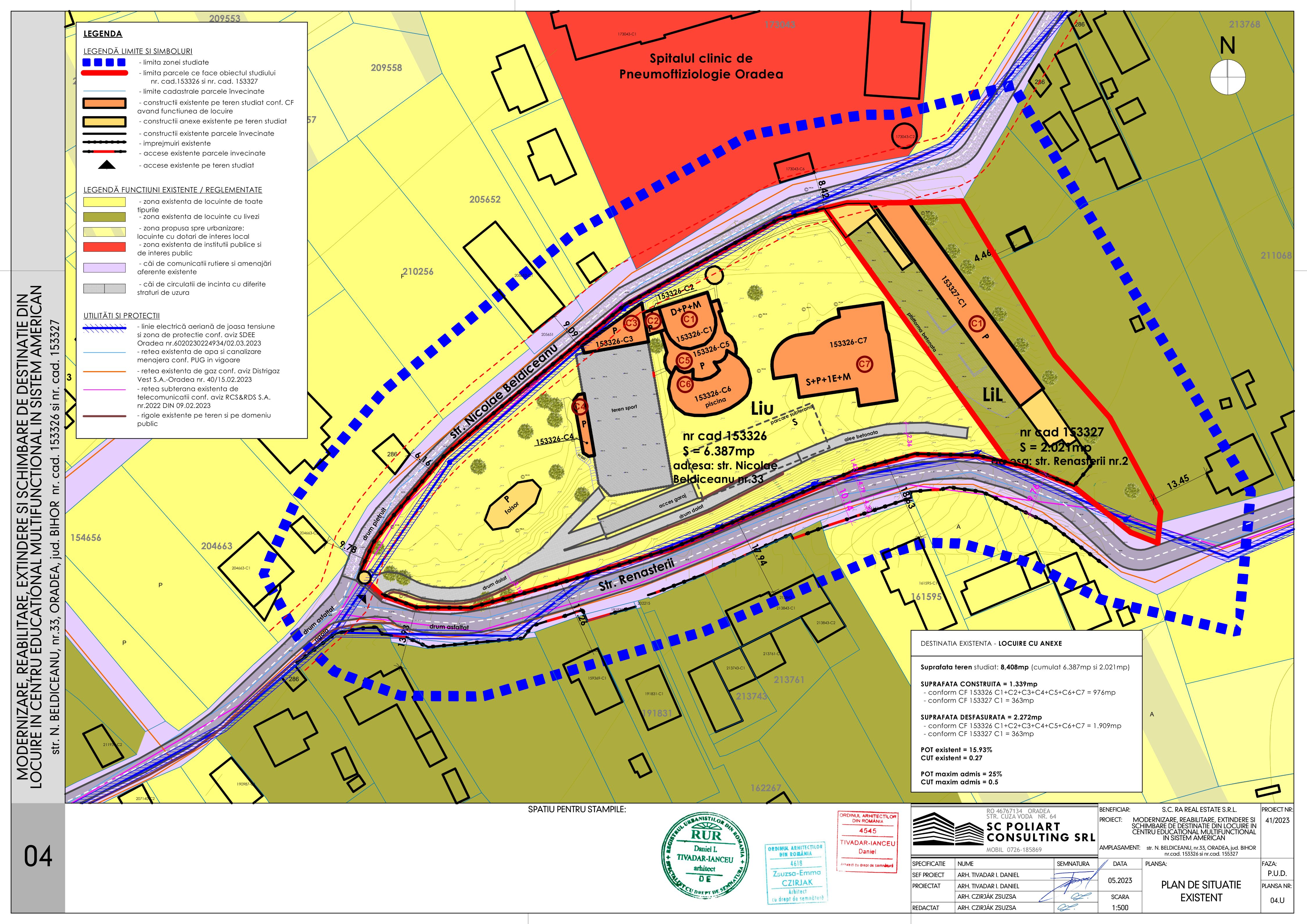 Proiecte analizate și avizate de specialiștii din CMUAT