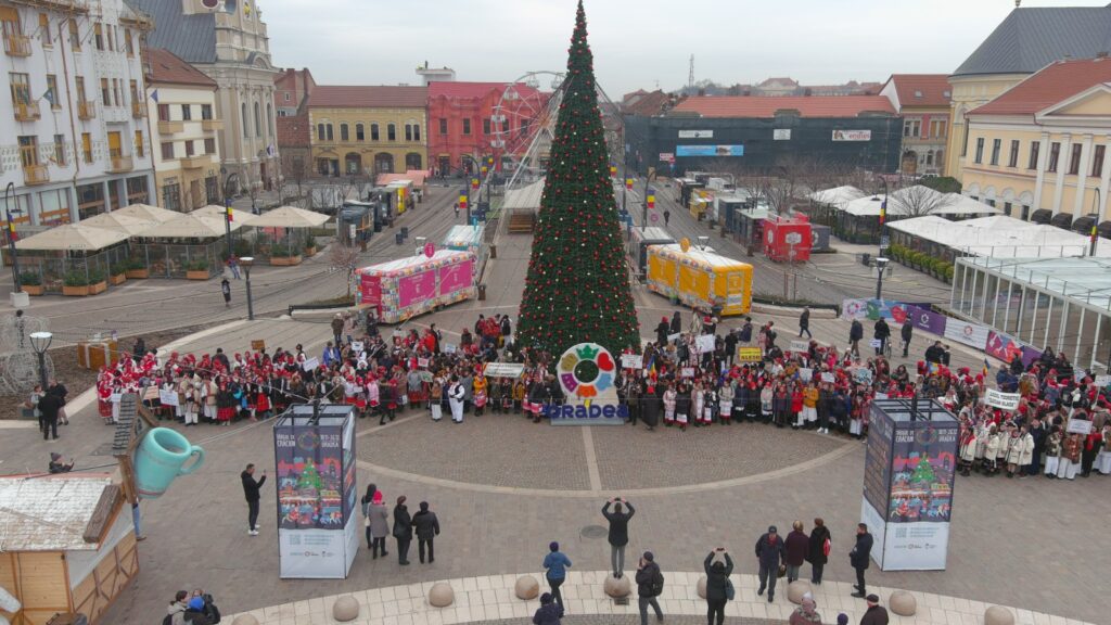 „Noi umblăm a colinda”, cu sute de elevi din tot județul