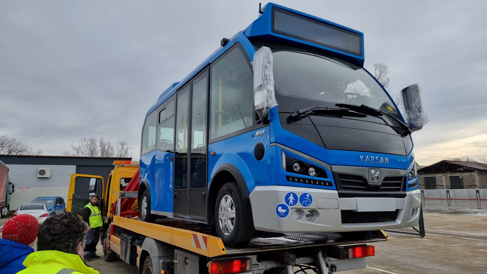 Au sosit primele 10 microbuze electrice la Deva!