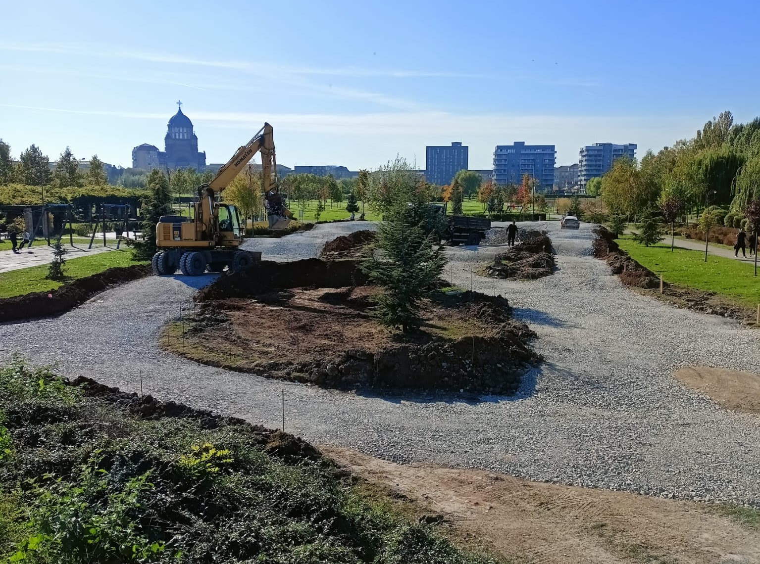 O nouă pistă de pumptrack se amenajează în Parcul Salca II