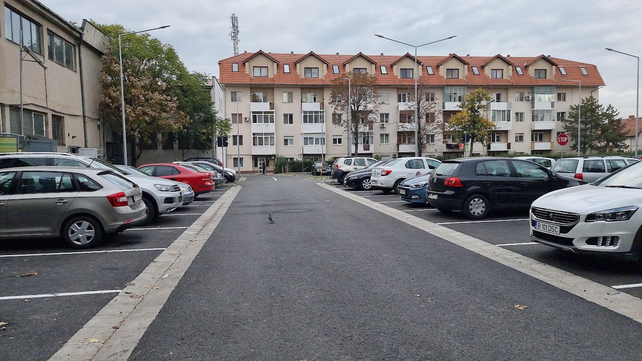 Peste 200 de locuri de parcare amenajate în zona Dimitrie Cantemir - Theodor Aman - Ștefan Luchian