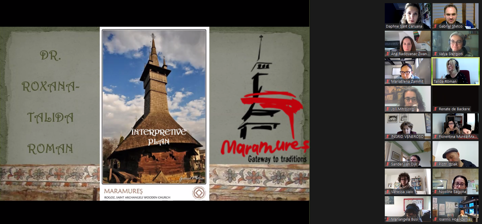 Planul de interpretare al bisericii UNESCO din Rogoz - exemplu de bune practici în interpretarea patrimoniului cultural la nivel european