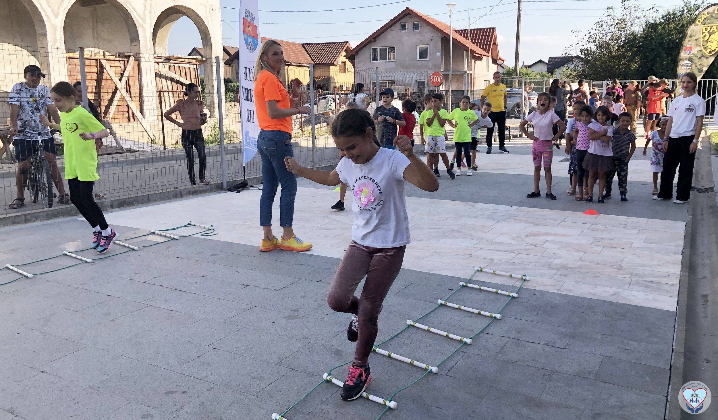 Copiii din comunităţi defavorizate, implicaţi în Săptămâna Europeană a Sportului