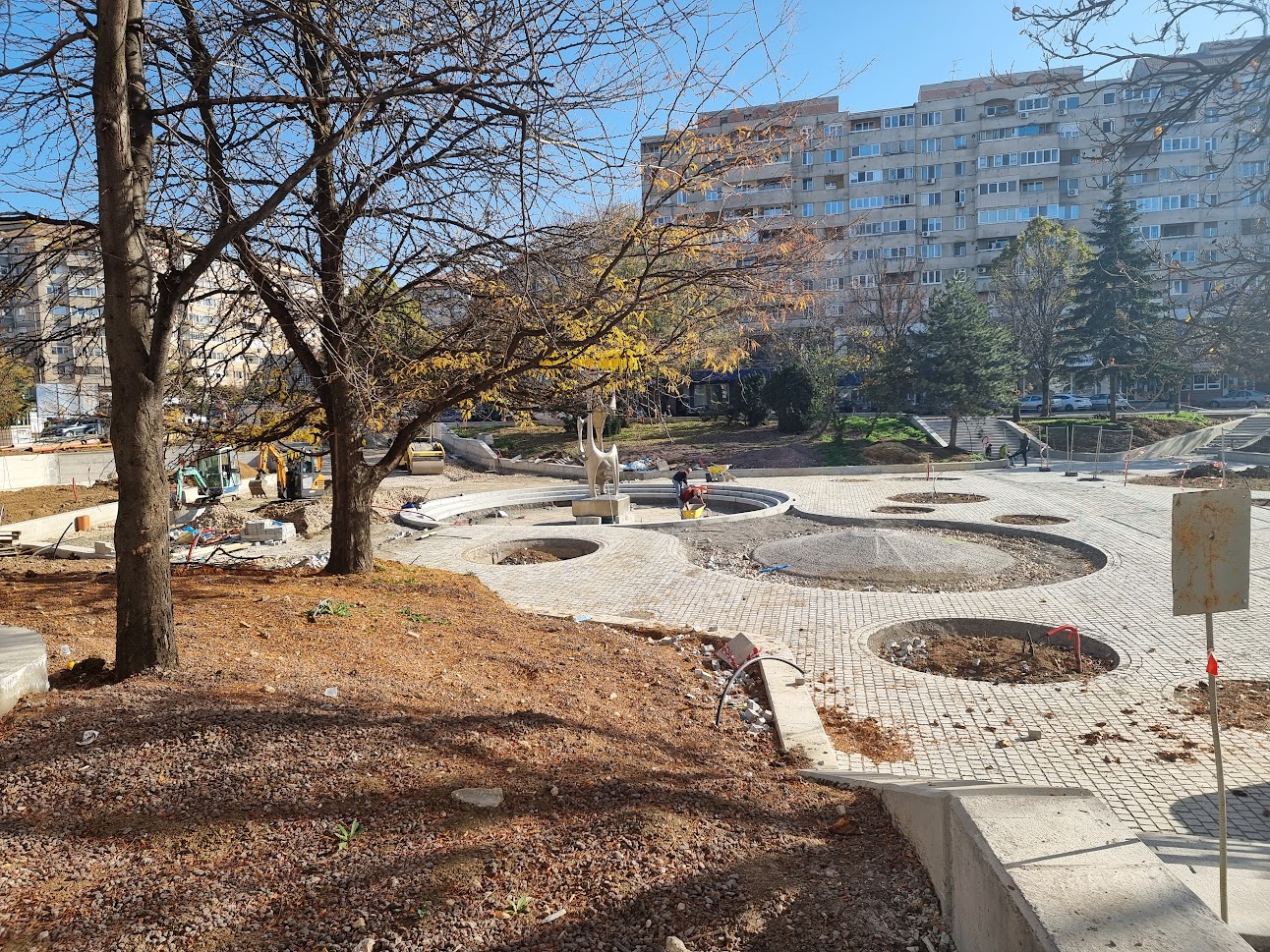 Lucrările la cele trei centre de cartier se află într-un stadiu avansat, între 60 - 80%